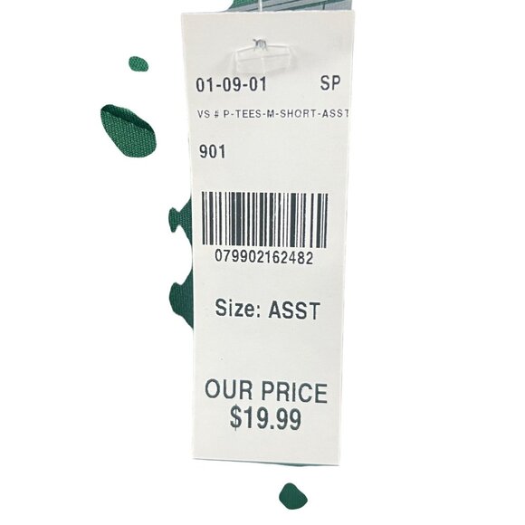 Soffe Mens Green Athletic Short Sleeve Tee Shirt Size M Performance Athleisure - Picture 5 of 7